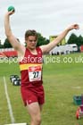 Junior boys shot, English Schools Track and Field. Photo: David T. Hewitson/Sports for All Pics